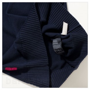 TOMMY HILFIGER SWETER MESKI - SHAWL 